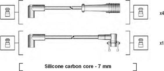 Magneti Marelli 941145310728 - Set kablova za paljenje www.molydon.hr