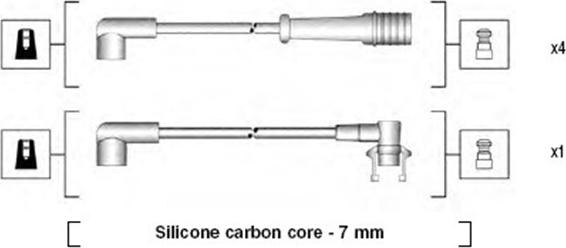 Magneti Marelli 941145320729 - Set kablova za paljenje www.molydon.hr