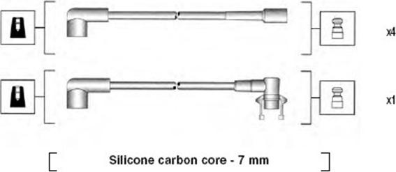 Magneti Marelli 941145240721 - Set kablova za paljenje www.molydon.hr