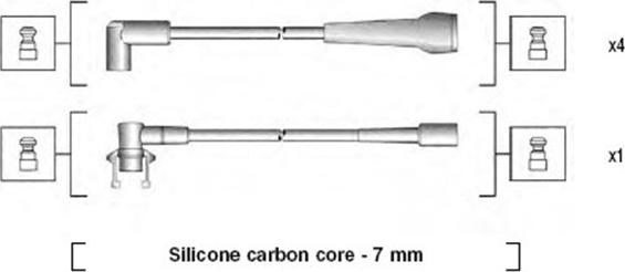 Magneti Marelli 941145200717 - Set kablova za paljenje www.molydon.hr