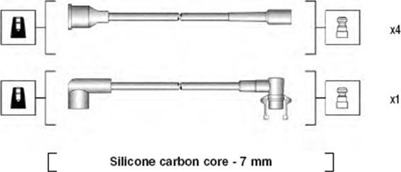 Magneti Marelli 941145230720 - Set kablova za paljenje www.molydon.hr