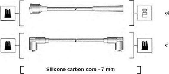 Magneti Marelli 941155110747 - Set kablova za paljenje www.molydon.hr