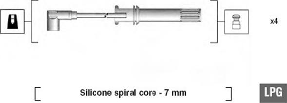 Magneti Marelli 941105160640 - Set kablova za paljenje www.molydon.hr