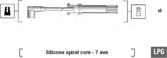 Magneti Marelli 941105250648 - Set kablova za paljenje www.molydon.hr