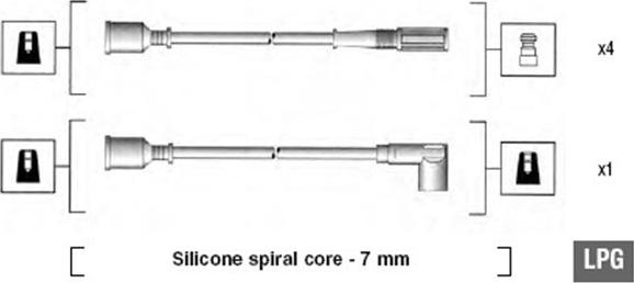 Magneti Marelli 941105260649 - Set kablova za paljenje www.molydon.hr