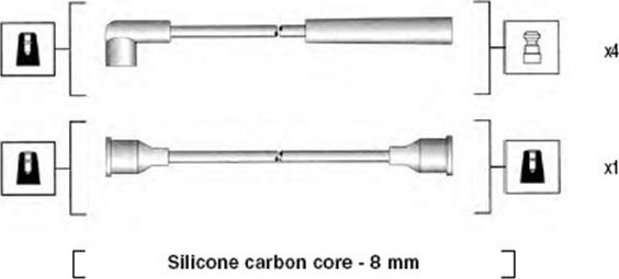 Magneti Marelli 941185380789 - Set kablova za paljenje www.molydon.hr