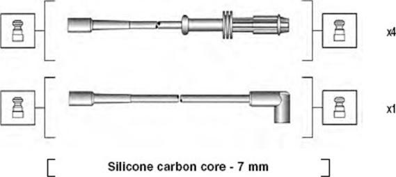 Magneti Marelli 941135120700 - Set kablova za paljenje www.molydon.hr