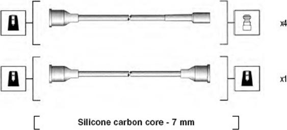 Magneti Marelli 941124090662 - Set kablova za paljenje www.molydon.hr