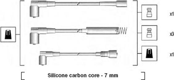 Magneti Marelli 941125440692 - Set kablova za paljenje www.molydon.hr