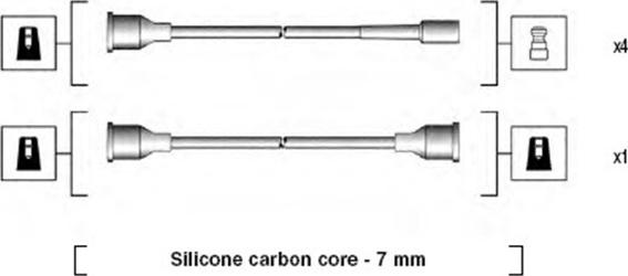 Magneti Marelli 941125460694 - Set kablova za paljenje www.molydon.hr