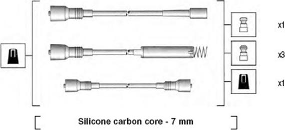 Magneti Marelli 941125430691 - Set kablova za paljenje www.molydon.hr