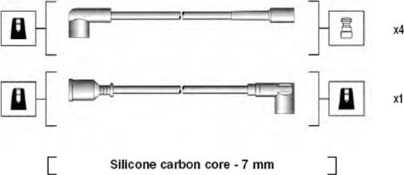 Magneti Marelli 941125070664 - Set kablova za paljenje www.molydon.hr