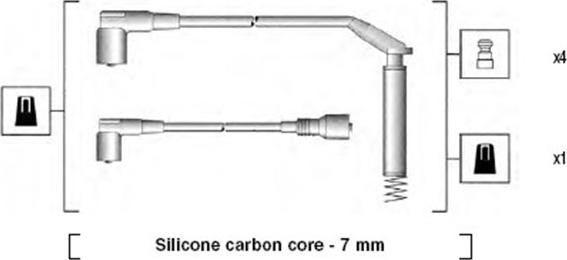 Magneti Marelli 941125150669 - Set kablova za paljenje www.molydon.hr