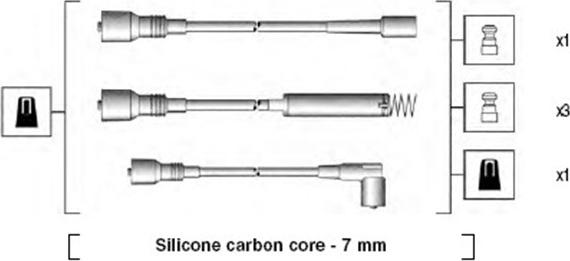 Magneti Marelli 941125160670 - Set kablova za paljenje www.molydon.hr