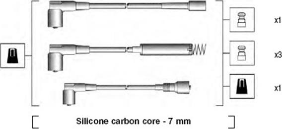 Magneti Marelli 941125120666 - Set kablova za paljenje www.molydon.hr