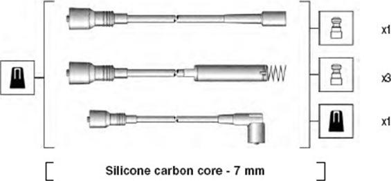 Magneti Marelli 941125170671 - Set kablova za paljenje www.molydon.hr