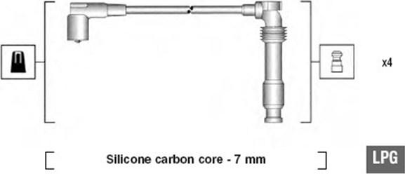 Magneti Marelli 941125390689 - Set kablova za paljenje www.molydon.hr