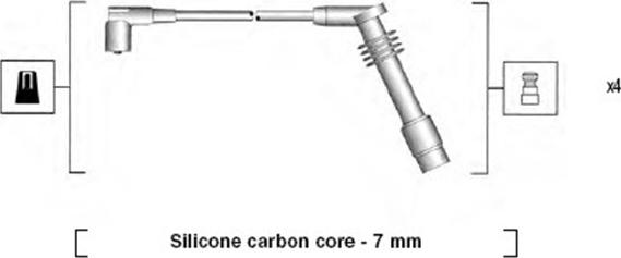 Magneti Marelli 941125360686 - Set kablova za paljenje www.molydon.hr