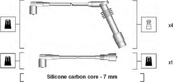 Magneti Marelli 941125380688 - Set kablova za paljenje www.molydon.hr