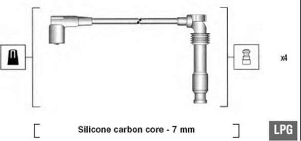 Magneti Marelli 941125320684 - Set kablova za paljenje www.molydon.hr