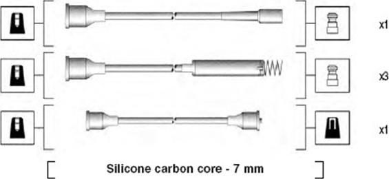 Magneti Marelli 941125260678 - Set kablova za paljenje www.molydon.hr