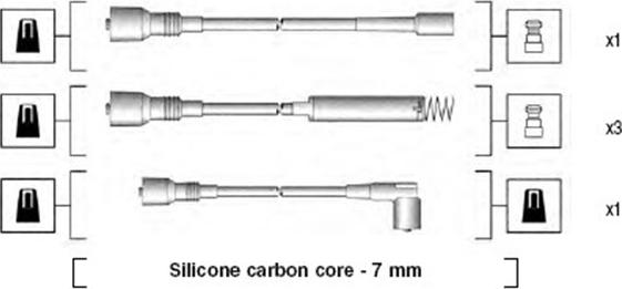 Magneti Marelli 941125280680 - Set kablova za paljenje www.molydon.hr