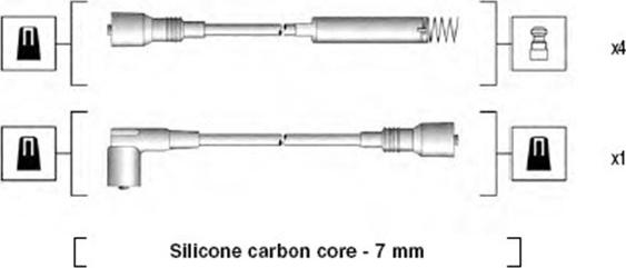 Magneti Marelli 941125270679 - Set kablova za paljenje www.molydon.hr