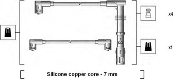 Magneti Marelli 941175150756 - Set kablova za paljenje www.molydon.hr