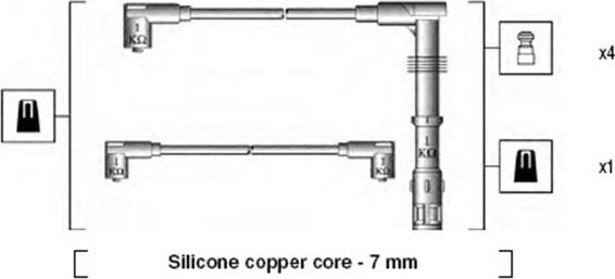 Magneti Marelli 941175130754 - Set kablova za paljenje www.molydon.hr