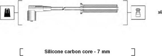 Magneti Marelli 941365100933 - Set kablova za paljenje www.molydon.hr
