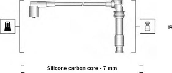 Magneti Marelli 941365110934 - Set kablova za paljenje www.molydon.hr