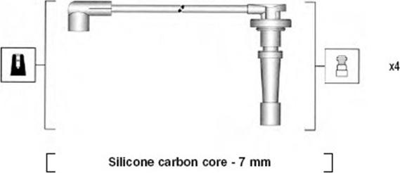 Magneti Marelli 941315070894 - Set kablova za paljenje www.molydon.hr