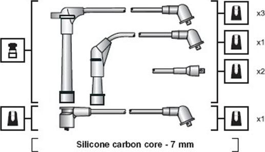 Magneti Marelli 941318111091 - Set kablova za paljenje www.molydon.hr