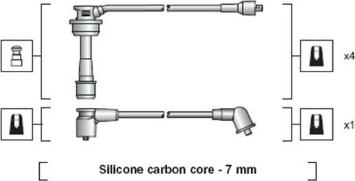 Magneti Marelli 941318111098 - Set kablova za paljenje www.molydon.hr