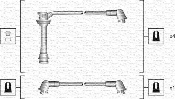 Magneti Marelli 941318111093 - Set kablova za paljenje www.molydon.hr