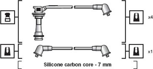 Magneti Marelli 941318111093 - Set kablova za paljenje www.molydon.hr