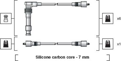 Magneti Marelli 941318111048 - Set kablova za paljenje www.molydon.hr