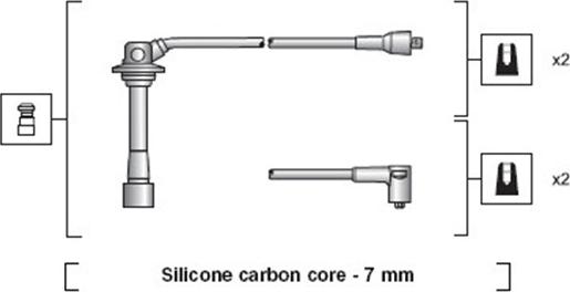 Magneti Marelli 941318111042 - Set kablova za paljenje www.molydon.hr