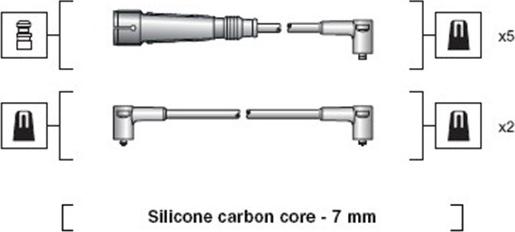 Magneti Marelli 941318111047 - Set kablova za paljenje www.molydon.hr