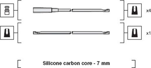 Magneti Marelli 941318111052 - Set kablova za paljenje www.molydon.hr