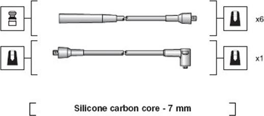 Magneti Marelli 941318111068 - Set kablova za paljenje www.molydon.hr