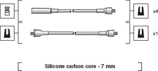 Magneti Marelli 941318111018 - Set kablova za paljenje www.molydon.hr