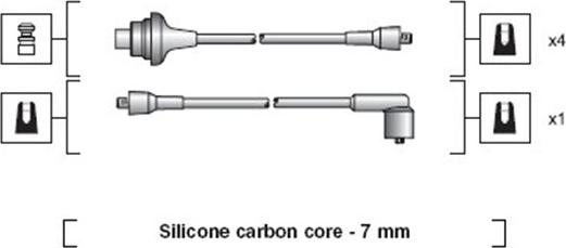 Magneti Marelli 941318111017 - Set kablova za paljenje www.molydon.hr