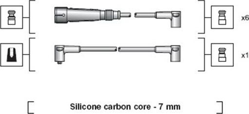 Magneti Marelli 941318111084 - Set kablova za paljenje www.molydon.hr