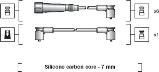 Magneti Marelli 941318111034 - Set kablova za paljenje www.molydon.hr