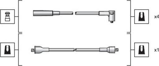 Magneti Marelli 941318111030 - Set kablova za paljenje www.molydon.hr