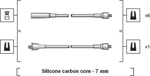 Magneti Marelli 941318111031 - Set kablova za paljenje www.molydon.hr