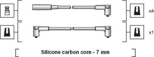 Magneti Marelli 941318111020 - Set kablova za paljenje www.molydon.hr