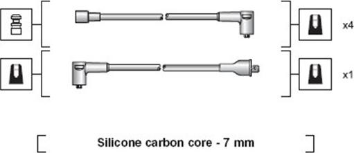 Magneti Marelli 941318111021 - Set kablova za paljenje www.molydon.hr