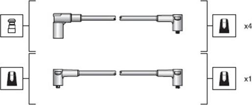 Magneti Marelli 941318111028 - Set kablova za paljenje www.molydon.hr